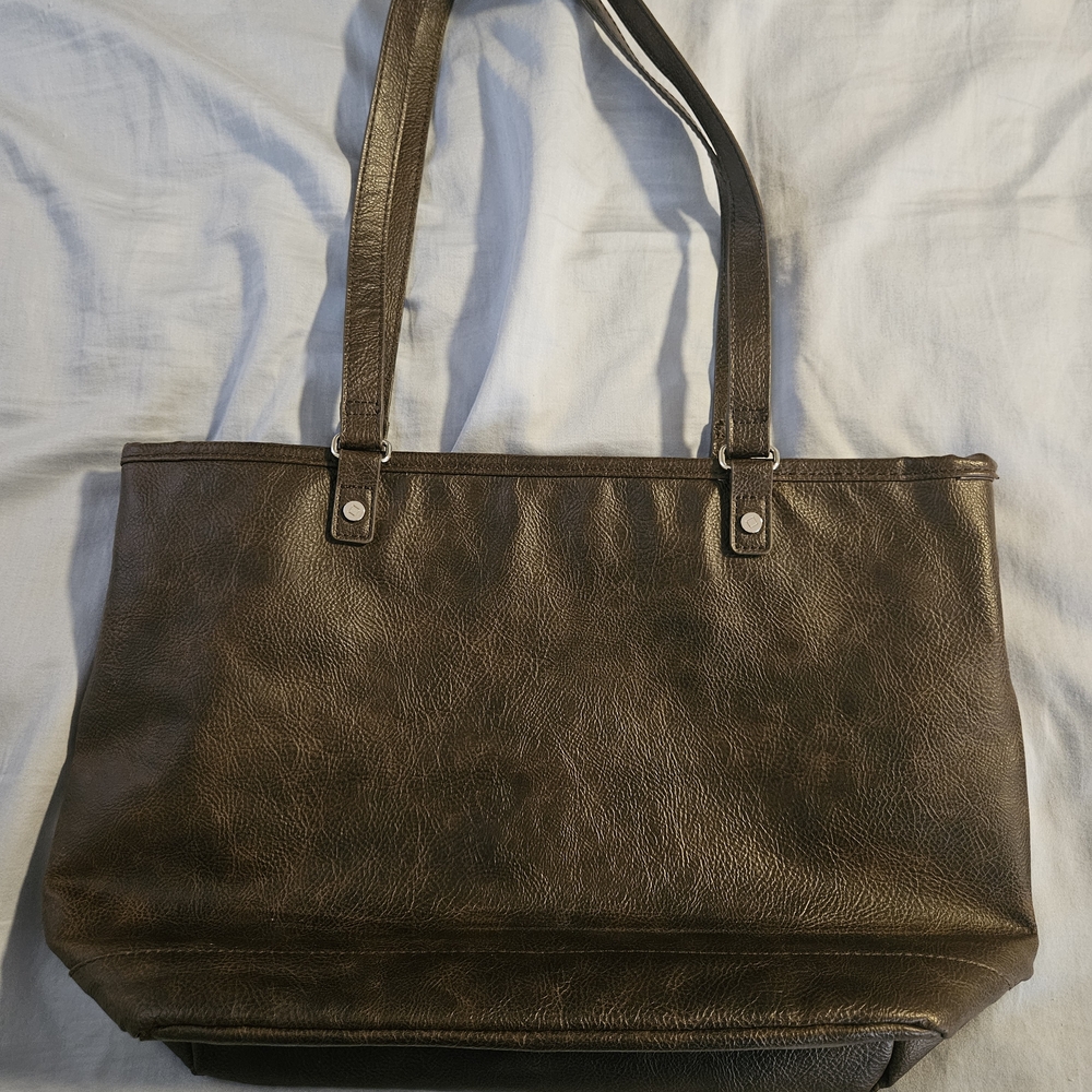 Thirty One Jewell Brown Purse - Picture 3 of 7